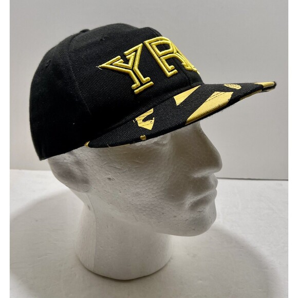 YRN Young Rich Nation “Living The Dream” Baseball Cap Black/Yellow Adjustable - Picture 3 of 7